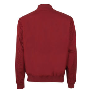 เสื้อแจ็กเก็ตบอมเบอร์สำหรับผู้ชายเสื้อ100% โพลีเอสเตอร์ผ้าไนลอนกันลมแขนเต็มเครื่องแต่งกายตามสั่ง - Product Image 2