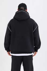 Sudadera con Capucha Extra Grande Personalizada OEM, 100% Algodón Felpa, para Hombre, con Logotipo Bordado, Oferta de Calidad al por Mayor, Invierno 2024 - Product Image 2