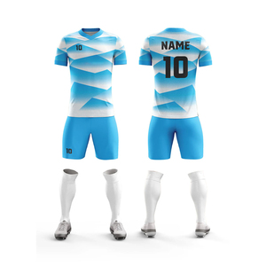 Uniformes de football de haute qualité à séchage rapide 100% polyester pour hommes et femmes avec logo personnalisé, nom de l'équipe, couleur, prix de gros - Product Image 5