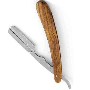 Navaja de Afeitar Plegable Pissco de Fábrica Directa, Navaja de Afeitar de Acero Inoxidable para Barbería con Hoja Reemplazable, Navaja de Afeitar de Borde Recto para Barbería - Product Image 6
