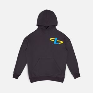 เสื้อฮู้ดผู้ชายผ้ากรดทรงบ็อกซี่ฟิตมีฮู้ด400GSM พิมพ์ลาย DTG และมีฮู้ดพลอยเทียมเต็มรูปแบบปรับแต่งได้ - Product Image 6