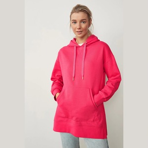 Ropa informal de mujer, Tops, sudaderas con capucha de manga larga para dama, vestidos largos con capucha, logotipo personalizado, nuevo vestido grande de otoño y primavera para niñas - Product Image 2