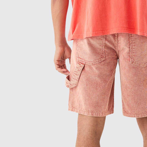 Short respirant personnalisé pour homme Short délavé à l'acide de haute qualité avec logo personnalisé multicolore pour homme - Product Image 6