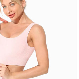 Manufacture Custom Logo Athletic <b>Wear</b> Women High Impact <b>Sports</b> Gym <b>Yoga</b> <b>Wear</b> Plus Size <b>Sports</b> Action Top <b>Fitness</b> Set - Product Image 5