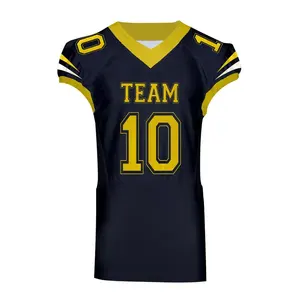 Nuevo estilo, los mejores conjuntos de uniformes de fútbol americano de alta calidad, uniformes de fútbol americano con logotipo personalizado completo - Product Image 3