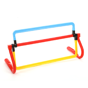 Obstacles en plastique moulé durables et écologiques avec des hauteurs réglables pour l'agilité et l'entraînement à la vitesse au football - Product Image 2