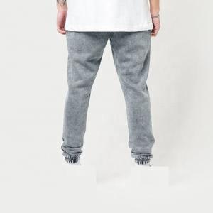 Pantalon de jogging délavé à l'acide confortable en toile de coton élastique et respirante pour hommes de taille plus pantalon délavé à l'acide - Product Image 5