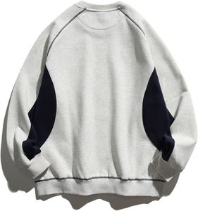 Sweat-shirt à col rond surdimensionné pour homme Y2k Lettre Graphique Chemise à manches longues Pull-over décontracté - Product Image 2