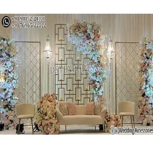 Étonnante cérémonie de mariage scène bougie toile de fond personnalisé Unique Design bougie mur pour photomaton superbe scène Australie - Product Image 1