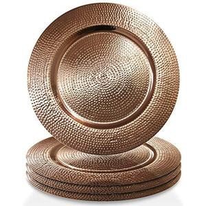 Placa de cargador de melón decorativa de mesa para fiestas o cualquier ocasión Placa de cargador decorativa Placa de ajuste de mesa - Product Image 2