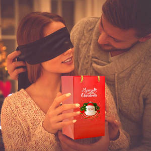 Boîte cadeau de Noël faites-le vous-même cadeau surprise pliant sac cadeau de remerciement enveloppe rouge boîte rebondissante - Product Image 5