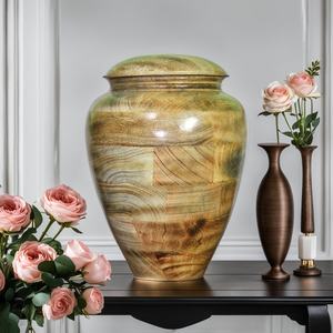 <b>Wooden</b> Urn <b>Box</b> for Human <b>Large</b> for cremation Adult <b>box</b> for Personalized Burial urn for Funeral - Product Image 4