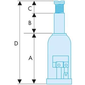 Cric à bouteille FACOM SÉRIE STANDARD - Product Image 3