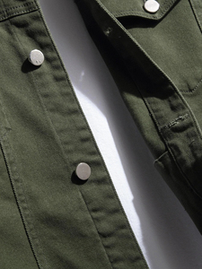 Nouvelle veste en jean pour hommes avec vestes entièrement personnalisées pour hommes Veste en jean pour hommes de style sport personnalisé pour vêtements de plein air - Product Image 6