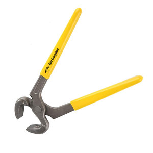 Pince à sabots multifonctionnelle en acier inoxydable réutilisable de 7 pouces, outil de maréchal-ferrant robuste, poignée en plastique, pince à sabots pour - Product Image 2