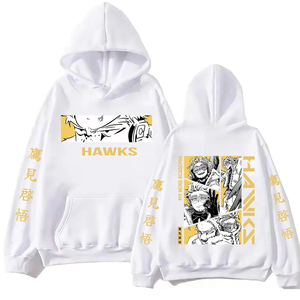 เสื้อสวมหัวลายอนิเมะ <span class=keywords><strong>My</strong></span> <span class=keywords><strong>HERO</strong></span> <span class=keywords><strong>Academia</strong></span> เหยี่ยวมีฮู้ดฮาราจูกุเสื้อสวมหัวแฟนๆของขวัญ - Product Image 2