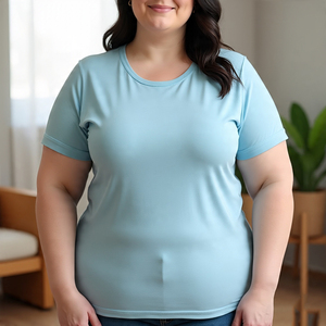 Plus Size Tee <b>Shirts</b> <b>Women</b> Summer Quick Dry Sportswear Running Fitness <b>Women's</b> Drop Shoulder Print T <b>Shirts</b> Ladies - Product Image 3