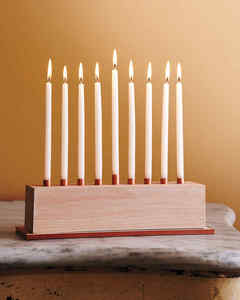 Décoration Menorah Porte-bougie pour la décoration de Noël Support de bougie en métal pour mariage Décoration de dîner et de salle à manger - Product Image 4