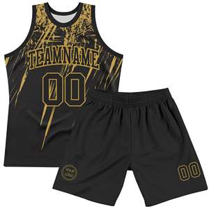 Vente en gros directe d'usine, uniforme de basket-ball Newfashion Team, personnalisé, sublimé, léger, respirant, durable, ensemble à séchage rapide - Product Image 1