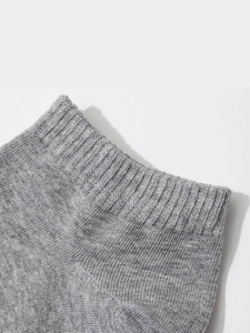 Nuevos calcetines personalizados 100% de algodón para hombre, calcetines deportivos sólidos transpirables de algodón puro, calcetines deportivos cortos para gimnasio para hombre - Product Image 2