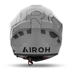 Casco Airoh Matryx Scope, Medio Rostro, Retro, Deportivo, para Motocicletas, 4 Estaciones, Gris Brillante, Carcasa de ABS, Talla L, Visera, Nuevo - Product Image 5