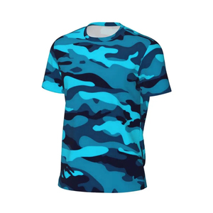 Men's Lightweight Long Sleeve Training <b>Shirt</b> New Design Camouflage Breathable for Training - Product Image 2