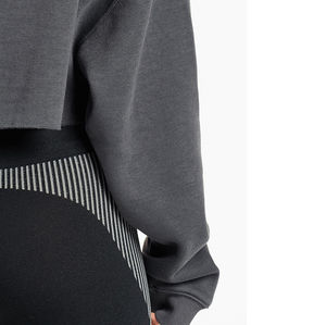 Top corto con logotipo personalizado para mujer, sudaderas con capucha, diseño informal, a prueba de olores, recién llegado, Top corto con capucha, servicio OEM - Product Image 5