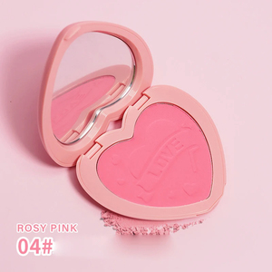 Venta al por mayor OEM impermeable a base de hierbas Cheeky Blushing Hearts Blush Powder Face Blusher para justo mate/Natural/brillo acabado personalizado - Product Image 6