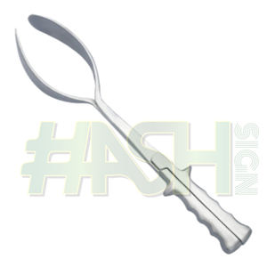 Pinzas obstétricas McLean-Luikart de 15,5 "con cuchillas de acero inoxidable sólido y mangos largos Fuente de alimentación manual - Product Image 6