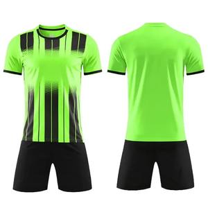 ชุดเสื้อฟุตบอลแขนสั้นผู้ชายชุดฝึกชุดเสื้อทีมสำหรับนักเรียนระดับประถมศึกษาชุดฟุตบอลฤดูร้อนสำหรับผู้ใหญ่ - Product Image 3