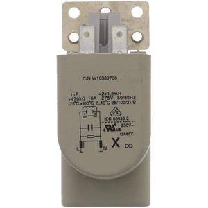 Filtro de Ruido Eléctrico ERP W10367632 para Lavadoras, Pieza de Repuesto de Tela Plástica para Frecuencia de 60Hz, Reemplaza a WPW10367632 - Product Image 3