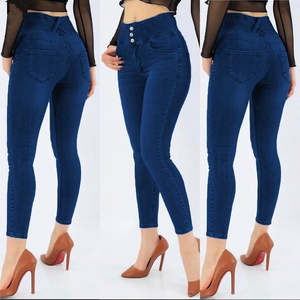 Jeans en Lycra taille haute, 5328 - Product Image 1