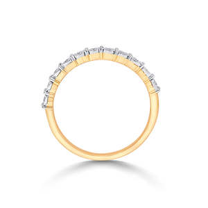 แหวนเพชรทองคำรุ่นลัสเทอร์ไลน์ - Product Image 4