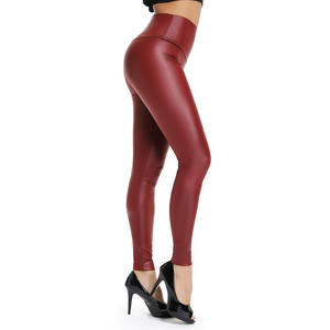 Vêtements OEM fabriqués en usine, pantalons en cuir pour femmes, pantalon en cuir véritable grande taille avec logo personnalisé, pantalon en cuir pour femmes à la mode au meilleur prix - Product Image 3