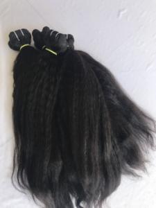 เครื่องทำผมแบบเส้นผมมนุษย์สองชั้นเครื่องทำผมตรงแบบม้วนบริสุทธิ์จากอินเดีย - Product Image 5