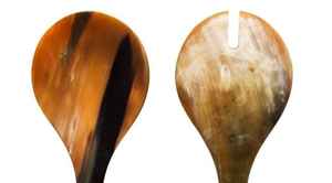 ช้อนกระบวยน้ำผึ้งมีเขาควายแบบคลาสสิกอุปกรณ์ในครัวหรูหราและทนทานออกแบบโลโก้ได้ตามที่ต้องการ - Product Image 3