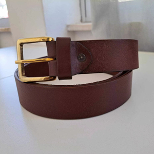 Cinturón de cintura informal para mujer personalizado al por mayor, piel de vaca auténtica de alta calidad, acero duradero y respetuoso con el medio ambiente, su diseño - Product Image 4