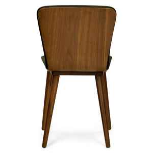 Silla de comedor minimalista de madera con asiento tapizado cómodo, fábrica de muebles personalizados OEM ODM para proyectos y venta al por menor - Product Image 5