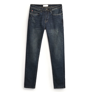 High Quality Custom Logo Washed Denim <b>Jeans</b> for Men Streetwear Style-Wholesale Price Latest Design for Autumn Winter Seasons - Product Image 1