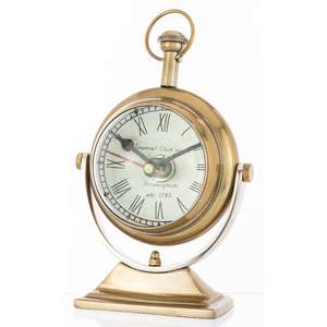 Reloj de Mesa Giratorio de Lujo, Reloj Despertador Decorativo para Oficina y Hogar, Precio al por Mayor - Product Image 3