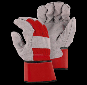 Guantes de Soldadura de Cuero Vacuno de Seguridad para Trabajo Completo de la Palma, Guantes Industriales de Seguridad para Jardinería, Tendencia 2025, Gran Venta - Product Image 5