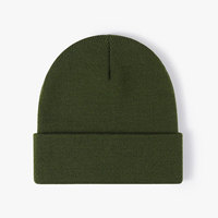 Bonnet en tricot unisexe 100 % acrylique, personnalisé avec broderie 3D camouflage, idéal pour l'hiver et les voyages, pour propriétaires de marques, en tissu standard, vente en gros