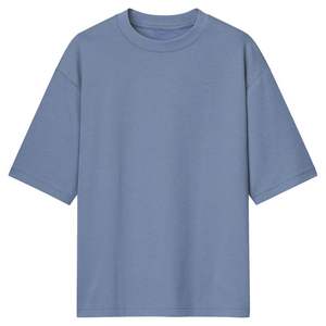 Camiseta de alta demanda de color liso, precio al por mayor, logotipo personalizado impreso con MOQ bajo - Product Image 6