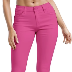 2026 NEW ARRIVAL WOMEN'S HYPER STRETCH SKINNY <b>WORK</b> PANTS CUSTOM LOGO DIRECT FACTORY WHOLESALE COMFY CASUAL <b>TROUSERS</b> - Product Image 1