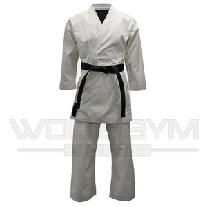 ชุดคาราเต้ผ้าฝ้าย100% สีดำและสีขาวชุดคาราเต้มืออาชีพสำหรับฝึกซ้อมและแข่งขัน - Product Image 3