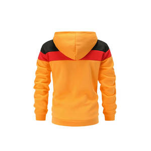 Sweat à capuche personnalisé impression bouffante 500gsm 400gsm 350gsm sweats à capuche gaufré 100% coton pull épais sweat à capuche brodé en polaire - Product Image 3