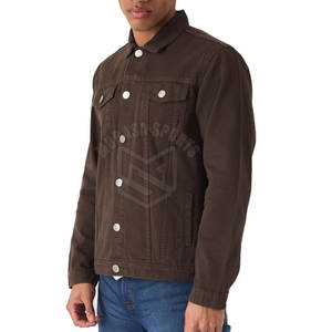 Chaqueta vaquera de diseño único más vendida en precio al por mayor Chaqueta vaquera de invierno de alta calidad para hombre - Product Image 4