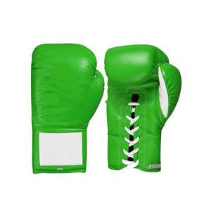 Guantes de Boxeo de Encaje Transpirables y Altamente Duraderos, Personalizables, al Mejor Precio Razonable, de Alta Calidad, Profesionales, de Cuero Genuino y Poliéster - Product Image 2