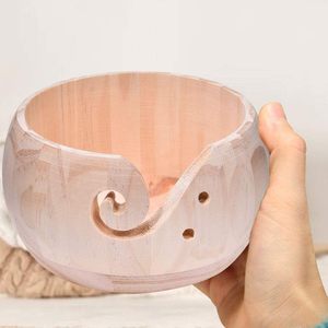 Ooden-cuenco de hilo de madera para niquelar, cuenco de hilo de madera de 15cm - Product Image 2