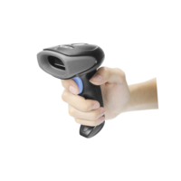 Fabrication OEM fournisseur chinois HZ-2019 scanner de codes à barres 1D sans fil/filaire USB et sans fil 2.4G pour les supermarchés des magasins en stock